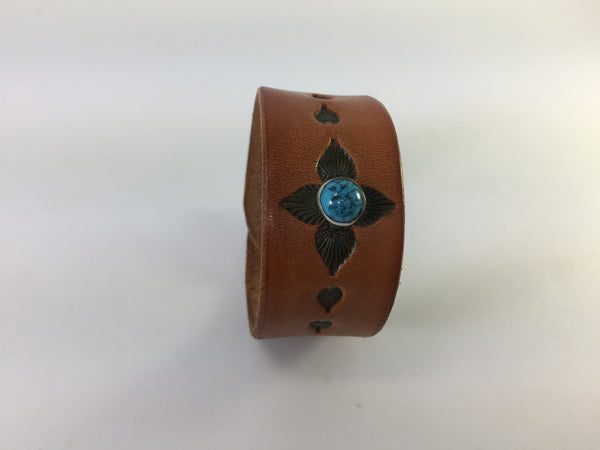 Turquoise Accented Boho Cuffs