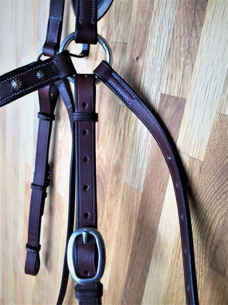 Classic Stock Bridle with Feature Browband